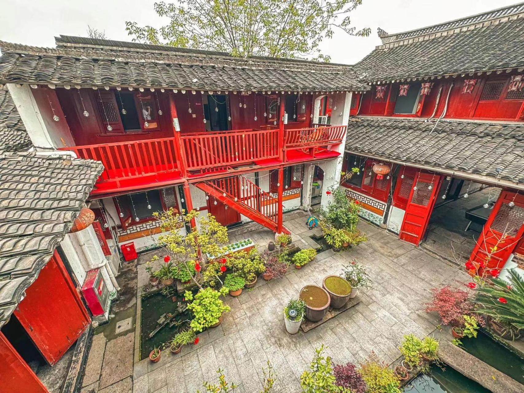 Shaoxing Laotaimen Luxun Native Place Youth Hostel Bagian luar foto
